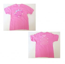 田村ゆかり(ゆかりん) LOVE LIVE 2012 *I Love Rabbit* Tシャツ　ピンク