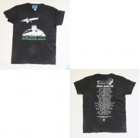 BUMP OF CHICKEN(バンプ) 2008 TOUR「ホームシック衛星」 ツアーTシャツ 黒