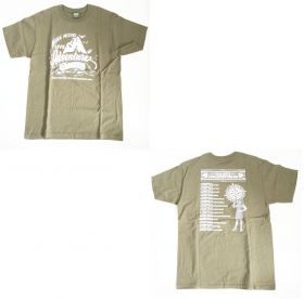 水樹奈々(NANA) LIVE ADVENTURE 2015 Tシャツ(カーキ）
