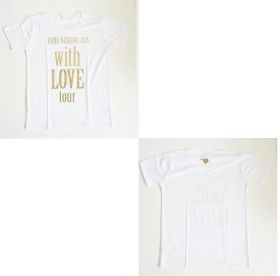 西野カナ(カナやん) with LOVE tour2015 オリジナルTシャツ ホワイト