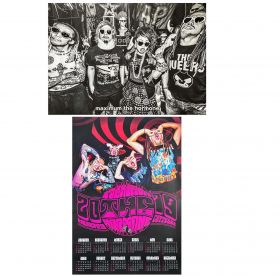 マキシマムザホルモン(mth) ポスター 2019 カレンダー 両面