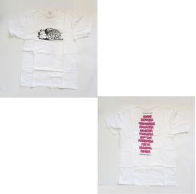 B'z(ビーズ) LIVE-GYM 2006 "MONSTER'S GARAGE" Tシャツ(ホワイト）