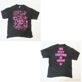 水樹奈々(NANA) LIVE UNION 2012 Tシャツ(ブラック)