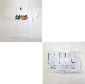 YUKI(ユキ) YUKI concert New Rhythm Tour 2008 Tシャツ(ホワイト)