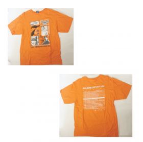 水樹奈々(NANA) LIVE FLIGHT 2014 Tシャツ(LIMITED TEE) オレンジ　福岡