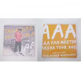 AAA(トリプルエー) FAN MEETING ARENA TOUR 2018～FAN FUN FAN～ キャンバスアートパネル -TAKAHIRO NISHIJIMA-
