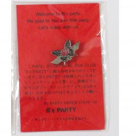 B'z(ビーズ) その他 party  ピンバッジ TIMEロゴ 入会特典