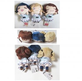 BanG Dream!(バンドリ！) Poppin'Party（ポピパ） 全3種セット 寝そべりぬいぐるみ 戸山香澄 市ヶ谷有咲 牛込りみ