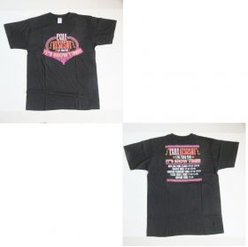 ATSUSHI(EXILE) ATSUSHI LIVE TOUR 2016 IT'S SHOW TIME!! Tシャツ(ブラック)