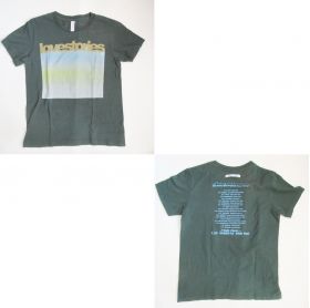 back number(バックナンバー) love stories tour 2014 Tシャツ グリーン