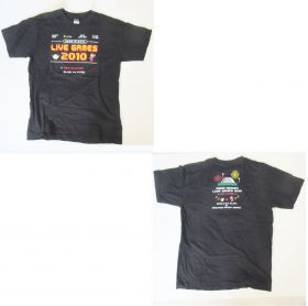 水樹奈々(NANA) LIVE GAMES 2010 Tシャツ ブラック