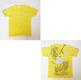 ももいろクローバーZ(ももクロ) その他 極楽門Tシャツ(復刻版)(イエロー)