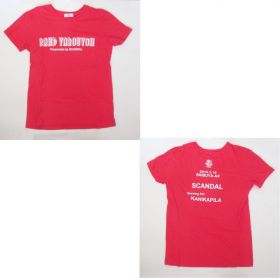 SCANDAL(スキャンダル) その他 Tシャツ レッド バンドやろうよ!!Vol.5 2014