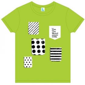 ポケットTシャツ グリーン