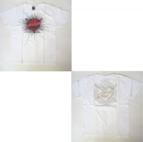 L'Arc～en～Ciel(ラルク) またハートに火をつけろ! Ｔシャツ(ホワイト)