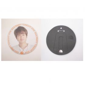 AAA(トリプルエー) PARTY TONIGHT 2016 BIG缶バッジ 橙