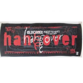 OLDCODEX(OCD) MOBiLE MEMBER'S LIMITED SHOW "hangover" フェイスタオル
