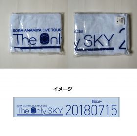 雨宮天(trysail) 雨宮天ライブツアー2018 "The Only SKY" 会場カラータオル ブルー 7月15日 横浜