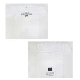 BACK DROP BOMB(バック・ドロップ・ボム) その他 Tシャツ ホワイト MICROMAX TOUR 2000