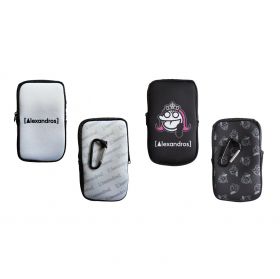 [Alexandros](ドロス) セット商品 アレキちゃん ロゴ カラビナポーチ 2種セット  プライズ品 SEGA
