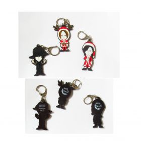 BUCK-TICK(バクチク) セット商品 ラバーキーホルダー 星野英彦 櫻井敦司 樋口豊 3点セット No.0 tour 2018 クリスマス 等