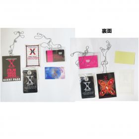 X JAPAN(エックス) セット商品 X JAPAN スタッフパス ステッカー等 セット YOSHIKI Sound Revolution 1992 FILM GIGS 1993 後楽園