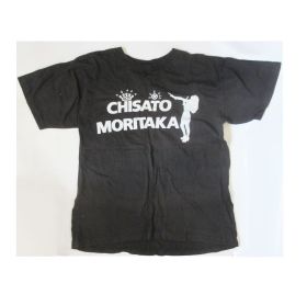森高千里(もりたかちさと) その他 Tシャツ ブラック 初期