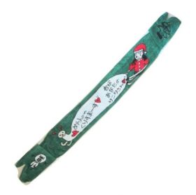 ももいろクローバーZ(ももクロ) ももいろクリスマス2012 さいたまスーパーアリーナ大会 画伯のミトン付きマフラータオル(グリーン)