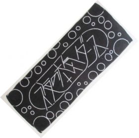 夜の本気ダンス(夜ダン) その他 フェイスタオル　ロゴ　ブラック