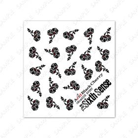 Acid Black Cherry The Sixth Sence ハンドタオル (白)