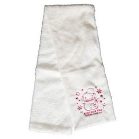 ふわふわマフラー(白)