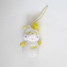 AAA(トリプルエー) アミューズメント景品 え～パンダ雪だるまマスコット(黄)