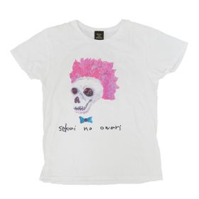 SEKAI NO OWARI(セカオワ) Twilight City ドクロ DJ LOVE painted by Fukase シャツ 2015／白