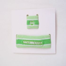 AAA(トリプルエー) a-nation’13 リストバンド＆フィンガーバンドセット　緑