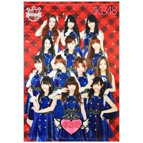 AKB48(エーケービー) ポスター タペストリー　赤