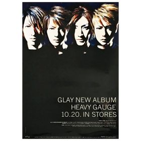 GLAY(グレイ) ポスター HEAVY GAUGE 1999