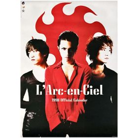 L'Arc～en～Ciel(ラルク) ポスター 1998 カレンダー 壁掛け 7枚組