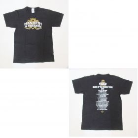 MAN WITH A MISSION(マンウィズ) MASH UP THE WORLD TOUR Tシャツ ブラック
