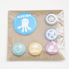 RADWIMPS(ラッド) TOUR 2007 春巻き 缶バッジセット