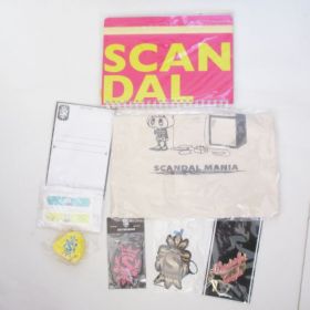 SCANDAL(スキャンダル) オフィシャルグッズ ノート　エアフレッシュナー　キーホルダー　キャン太 トートバッグ 絆創膏等 グッズセット