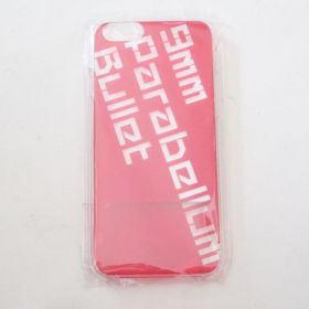 9mm Parabellum Bullet(キューミリ) オフィシャルグッズ iPhoneケース レッド　6用