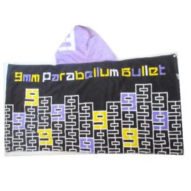 9mm Parabellum Bullet(キューミリ) オフィシャルグッズ フード付きタオル