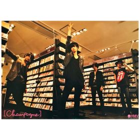 [Alexandros](ドロス) ポスター Me No Do Karate. HMV特典 2013 [Champagne]（シャンペイン）