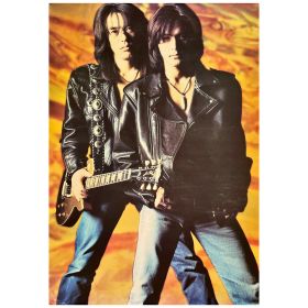 B'z(ビーズ) ポスター LIVE-GYM '93 RUN 2