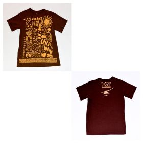 DREAMS COME TRUE(ドリカム) 裏ドリワンダーランド 2012/2013 Tシャツ ブラウン