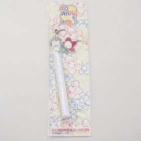 堀江由衣(ほっちゃん) 黒ネコ集会 Vol.10 10th Anniversary ?消えた黒ネコ? 携帯ストラップ チャームレッド