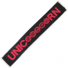 ユニコーン(unicorn) その他 マフラータオル ブラック レッド