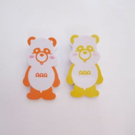 AAA(トリプルエー) その他 ダイカットクリップ 2個セット　橙　黄 nissy sky-hi