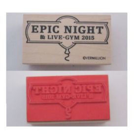 B'z(ビーズ) LIVE-GYM 2015 -Epic Night- スタンプ 会場限定ガチャガチャ