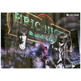 B'z(ビーズ) ポスター LIVE-GYM 2015 EPIC NIGHT 会場限定ポスター B